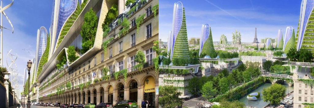 Проект «2050 Paris Smart City» (Vincent Callebaut Architectures) – Франция